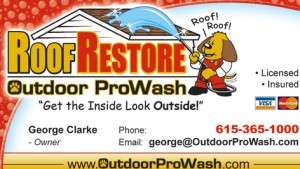 George Clarke | Roof Restore - Outdoor ProWash