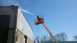 Commercial Building Pressure Washing