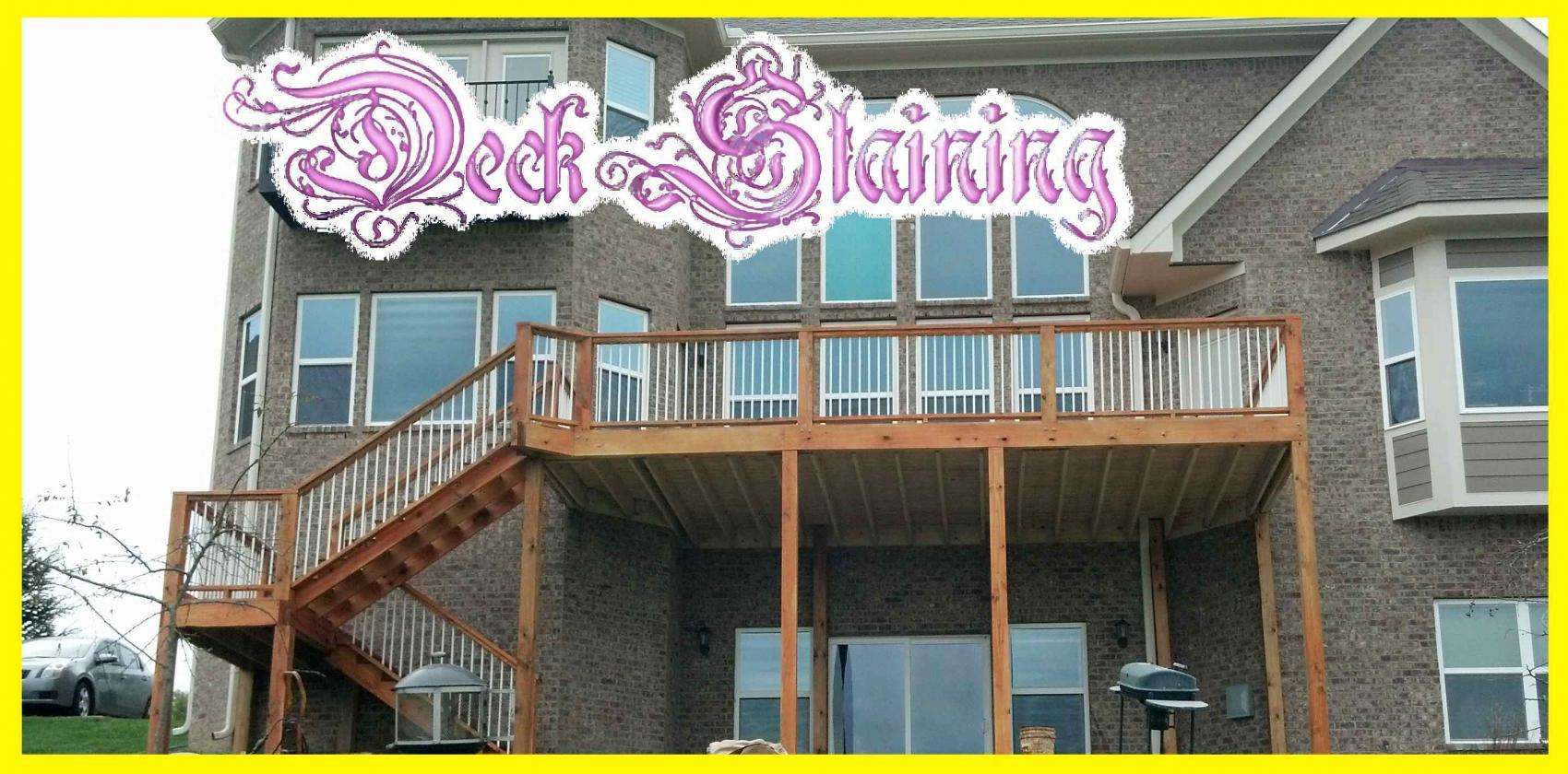 Deck Staining