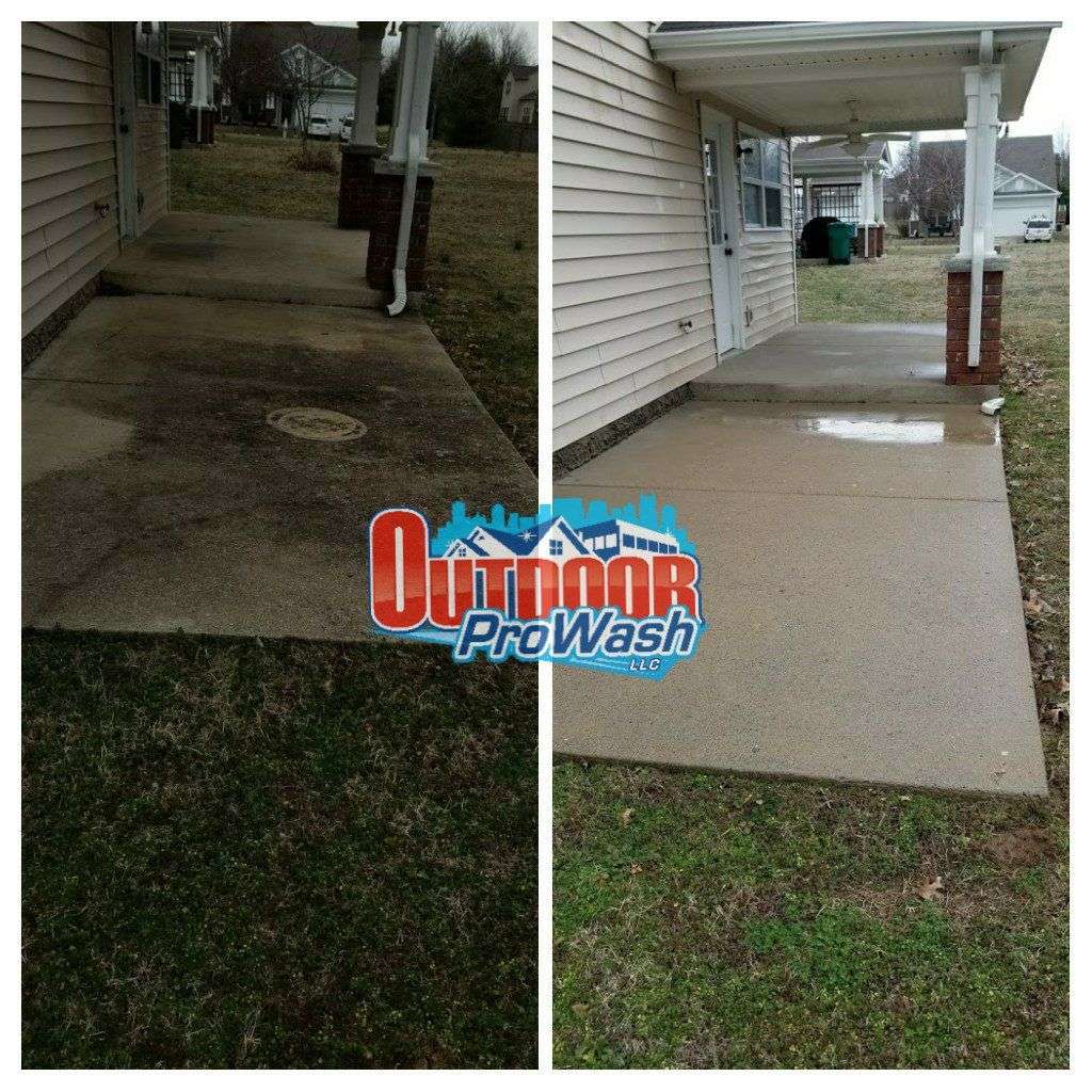 Grimey Patio Cleaning Nolensville TN