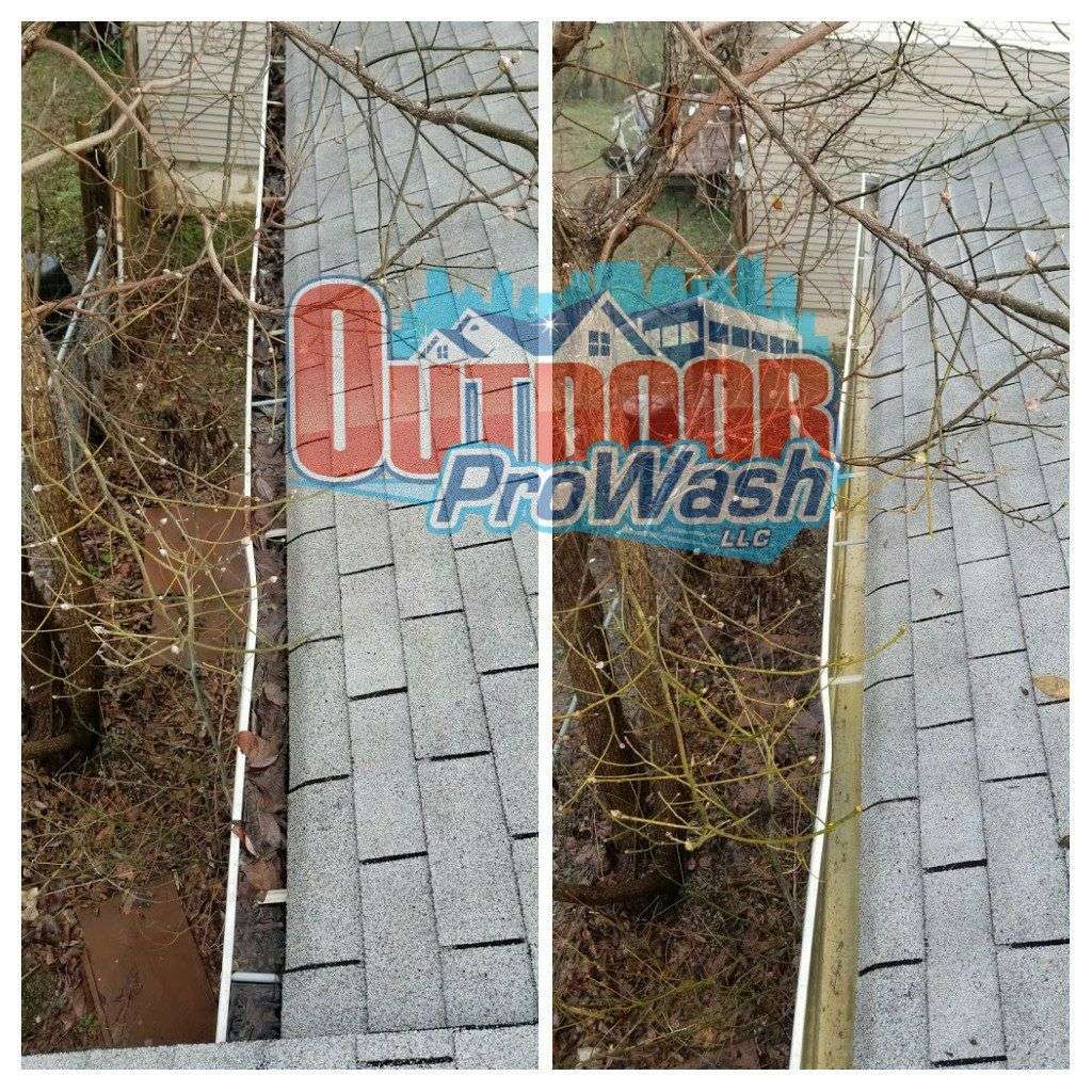 A double image of the outside prowash sign.